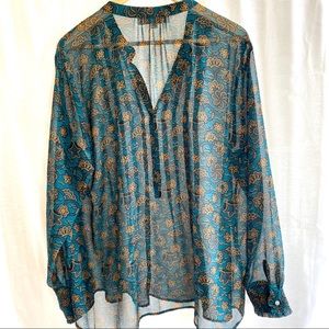 Beautiful Loft Blouse size xl